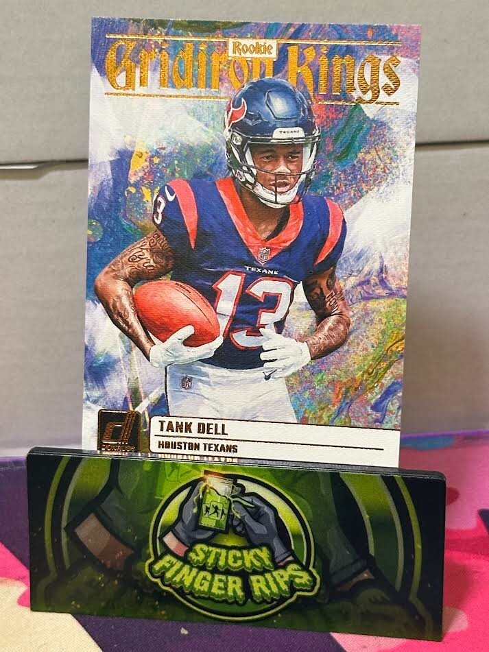 Tank Dell 2023 Panini Donruss RC Rookie Gridiron Kings RGK-19 Houston Texans