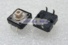 100PCS OMRON B3F-4050 12*12*7.3 Tactile Switch 12x12x7.3mm
