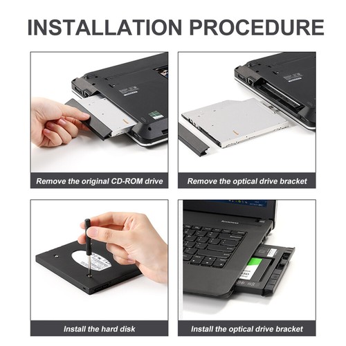 2 .5 Disco A Stato Solido SSD Porta Azionamento Supporto Per Unità Rigido - Photo 5/12
