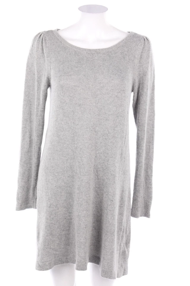 H&M Strickkleid Kleid Angora S grau