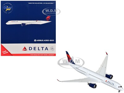 AIRBUS A350-900 AIRCRAFT ''DELTA AIR LINES'' 1/400 DIECAST BY GEMINIJETS GJ2286