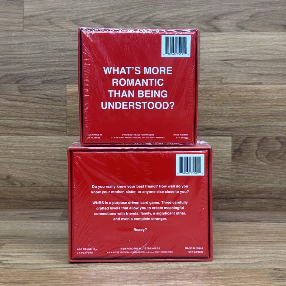 We're Not Really Strangers Juego de Cartas y Juegos de Cartas para Parejas Foto 2 de 2