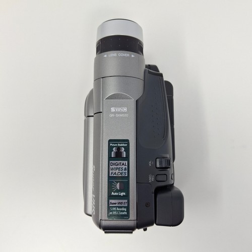 JVC GR-SXM520U Super VHS-C 400x Zoom Video Camera Camcorder Bundle - Tested - Picture 8 of 22