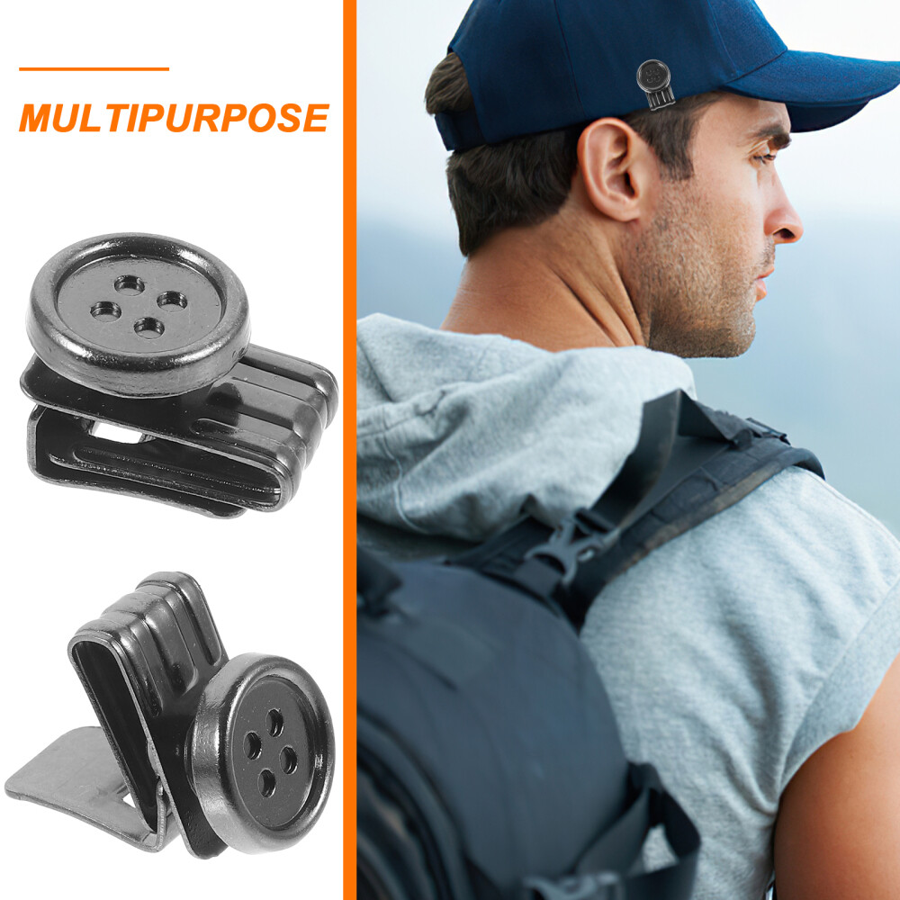 6pcs Metal Suspender Buttons for Mens Pants Hat Button Suspenders for