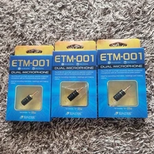 EDUTIGE ETM-001 3.5mm 3-Pole Microphone for GoPro, DSLR, PC, Audio Recorder