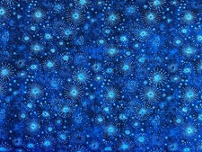 American Freedom Combed Cotton Digitally Printed Fireworks Sunburst Fabric