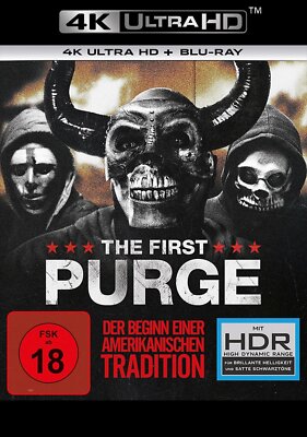 The First Purge - 4K Ultra HD Blu-ray # UHD+BLU-RAY-NEU