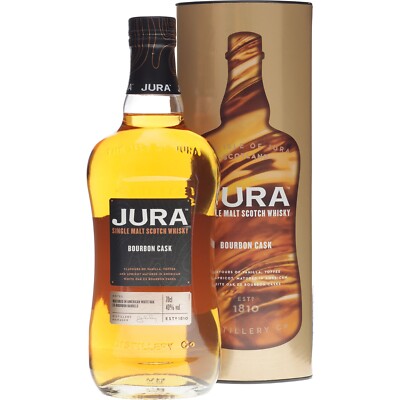Jura Bourbon Cask Single Malt Whiskey 0,7 Liter 40% Vol.
