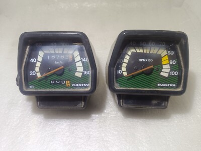 Cagiva Elefant 125 Clocks Gauge  Speedo Dial Speedometer Revcounter