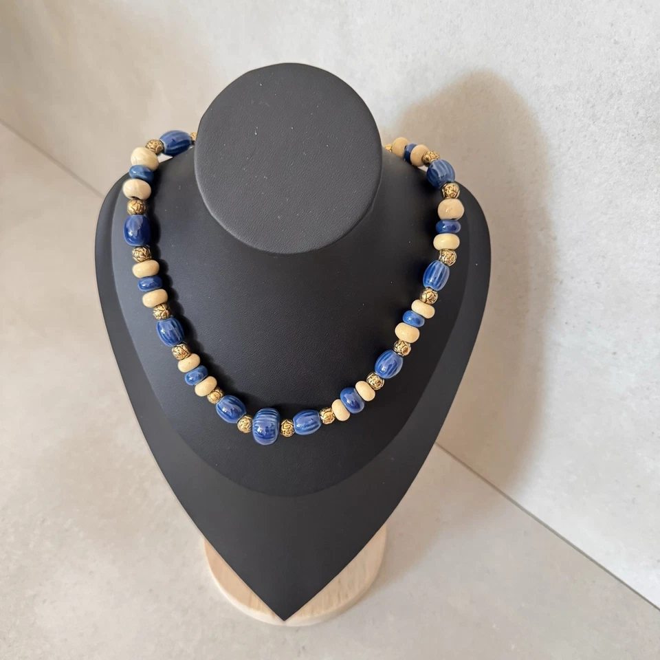 Vintage Kette aus Keramik - Bild 3 von 4