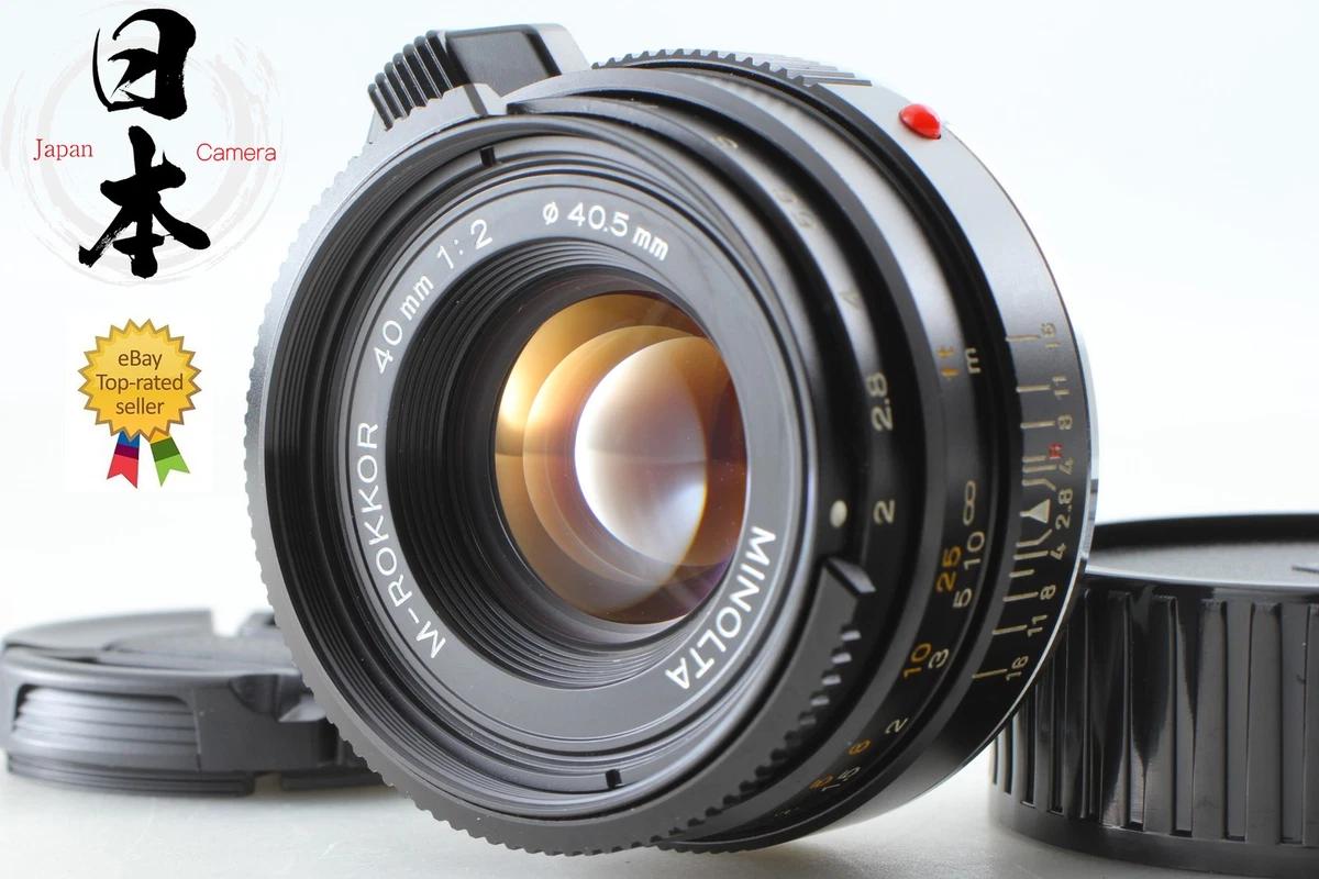 Minolta M Rokkor 40mm F2 for sale | eBay