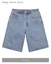 IN HAND Size 30 Baggy Denim Short Washed Indigo Fast Free Ship  