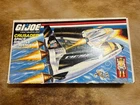 VINTAGE 1989 GIJOE  CRUSADER SPACE SHUTTLE W/BOX  AND FIGURES READ DESCRIPTION