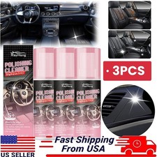 1-3x Polishing Cleaner Cars Interior Car Interior Detailer  Cleaner 100ml      