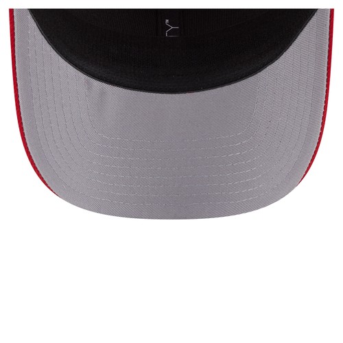 Men's New Era Red Washington Nationals Flag 9SEVENTY Stretch-Snap Hat - Picture 5 of 5