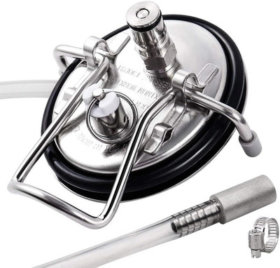 Carbonation Keg Lid for Corny Keg Lid Carbonation Stone Beer Force Carbonation K