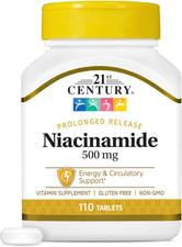 21st Century Niacinamide 500 mg Prolonged Rel...