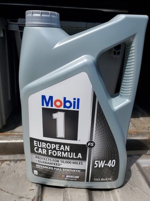 FS European Car Formula Full Synthetic Motor 1 Oil 5W-40 5 Quart Free Shipping 