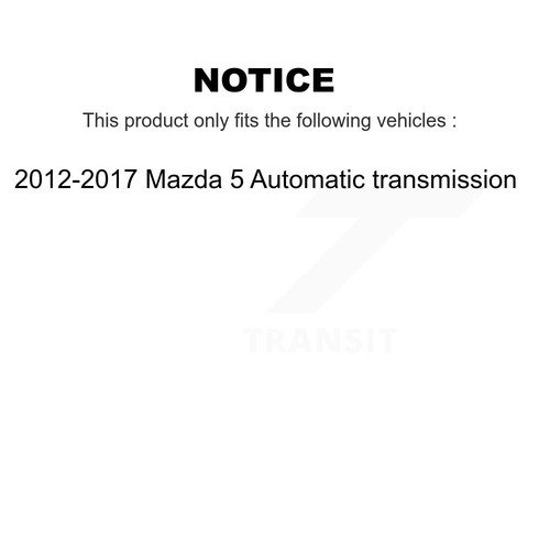 Front CV Axle Drive Shaft Kit For 2012-2017 Mazda 5 Automatic transmission - Picture 2 of 9