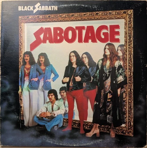 Black Sabbath - Sabotage 1975 Original Pressing Vinyl LP Warner Bros. BS 2822 VG