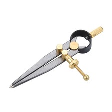 4" Wing Divider Leather Craft Rotating Scratch Leathercraft Compasses DIY Tool a