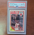 Fleer 1989-90 Fleer Michael Jordan #21 Chicago Bulls PSA 8 Graded Card