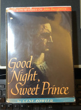 Good Night Sweet Prince by GENE FOWLER 📚 1944 Blakiston HCDJ John Barrymore BCE