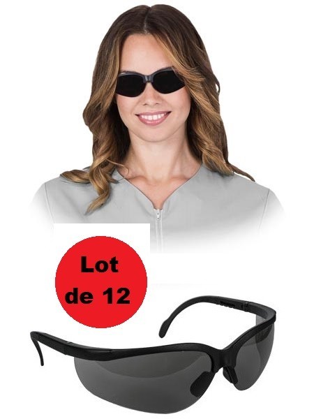 Lunettes de securite anti-fatigue oculaire contre l'eblouissement