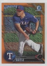 2016 Bowman Chrome Prospects Orange Shimmer Refractor Luis Ortiz #BCP247 1d59