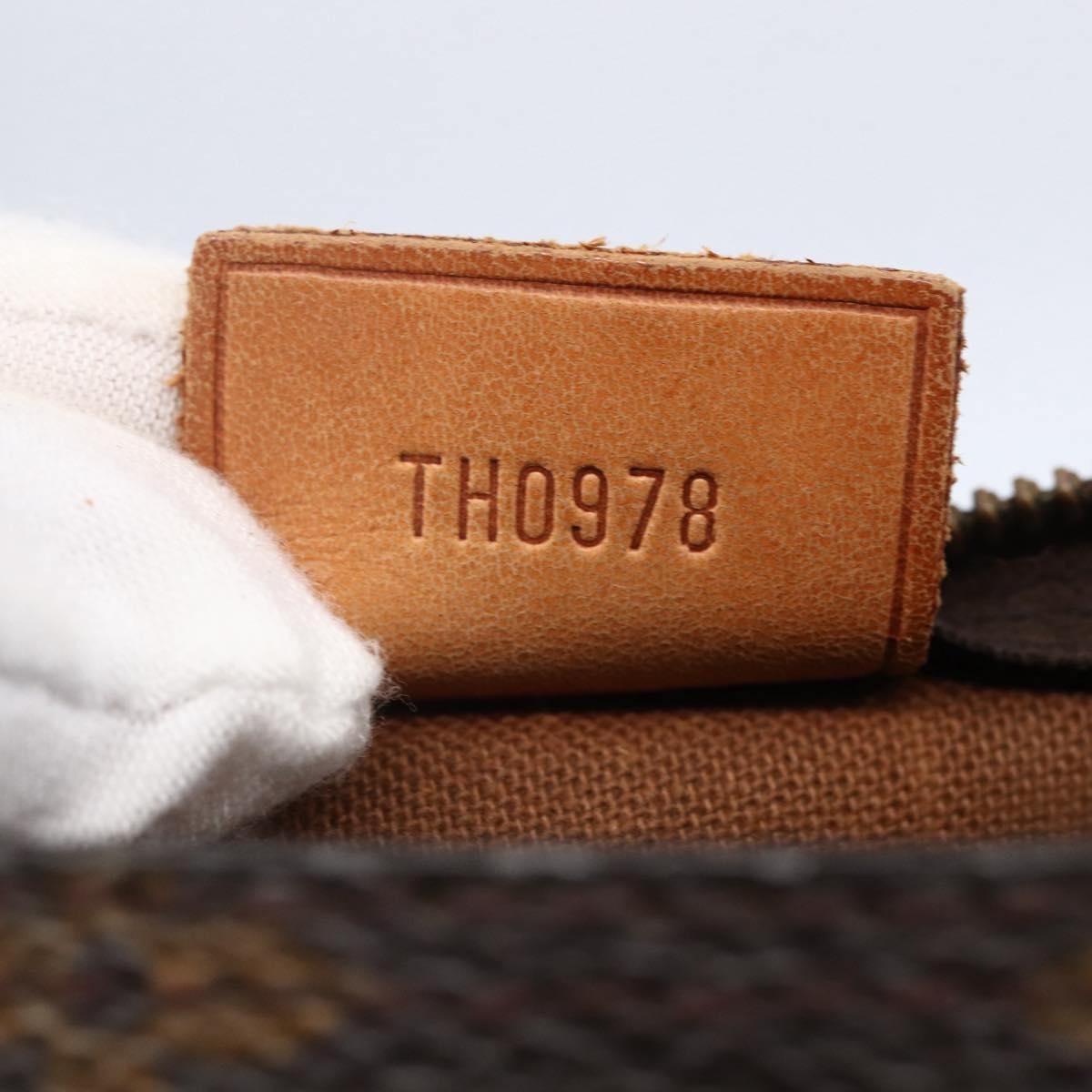 LOUIS VUITTON Monogram Mini Speedy Hand Bag M41534 LV Auth 151165