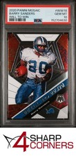 2020 PANINI MOSAIC WILL TO WIN #WW18 BARRY SANDERS HOF PSA 10