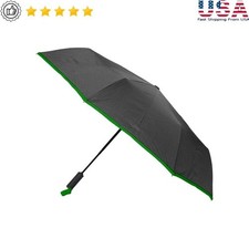 Auto Open Close Folding Umbrella Lightweight Travel Rain Sun Protection 0.8 Lb