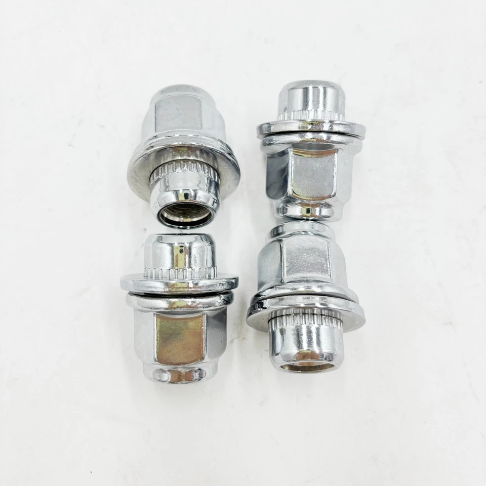 OEM FOR TOYOTA RAV4 - SIENNA - TERCELCCHROME WHEEL LUG NUT SET OF 4 Foto 4 de 4