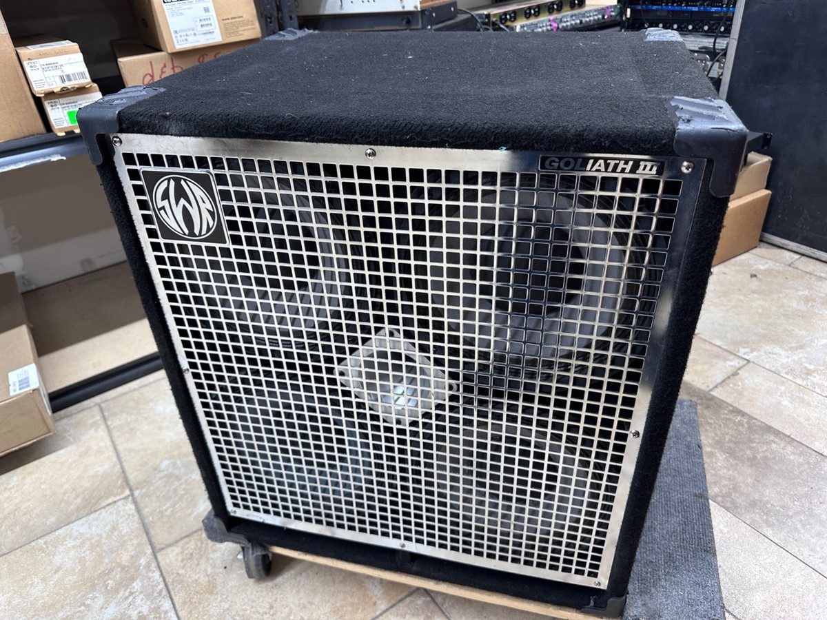SWR Goliath III 4x10 Bass Guitar Speaker Cabinet - HF Tweeter not
