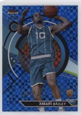 2023 Topps Finest Common Blue Checkerboard Refractor 10/99 Amari Bailey #97 1b30