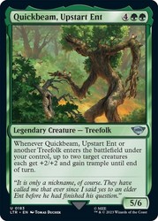 Quickbeam, Upstart Ent - 183 - Foil - The Lord of the Rings: Tales of Middle-Earth
