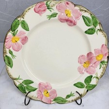 Franciscan Desert Rose Dinner Plate 10" Earthenware Floral Made in USA Vintage