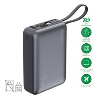 4Smarts Powerbank Enterprise Compact 20.000 Mah 45W - Spacegrau