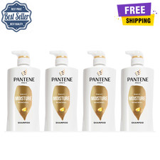 Pantene Pro-V Daily Moisture Renewal Shampoo, All Hair Types, 17.9 fl oz, 4 Pack