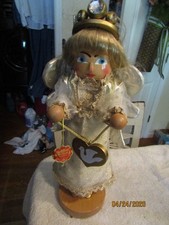 Steinbach Nutcracker Angel w Crystal Crown 16...