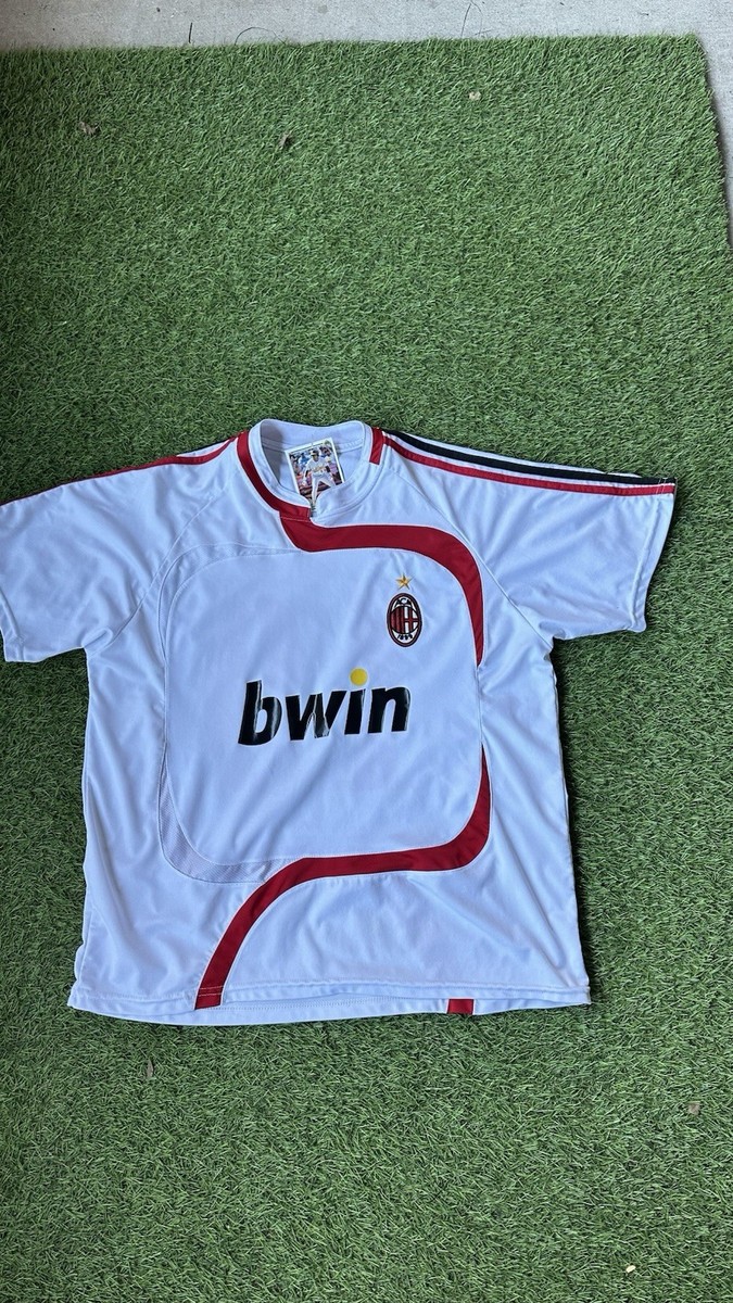 AC Milan Kaka 2007 CL Final Retro Jersey Men's XL | eBay