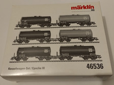 Märklin 46536 H0 Kesselwagen-Set Epoche III DB 6-teilig in OVP - unbespielt