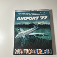 Airport '77 (4K Ultra HD + Blu-ray + Slipcover) Factory Sealed