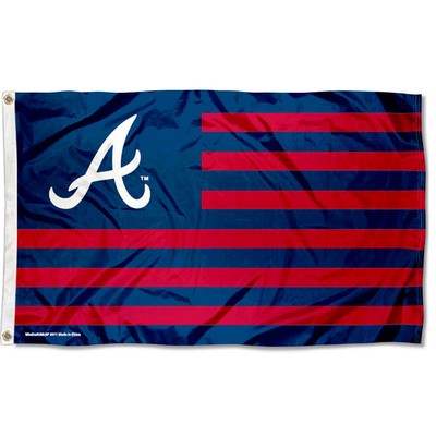 Atlanta Braves Nation Flag Stripes