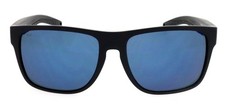 New COSTA DEL MAR Spearo XL 59mm Black Mirror Polarized Sunglasses