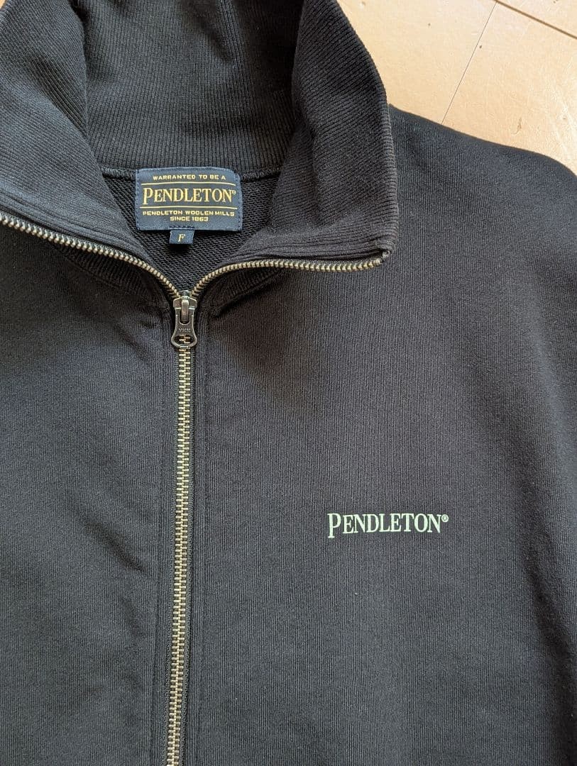 BAYFLOW PENDLETON Black Rib Neck Zip Cardigan - F… - image 5