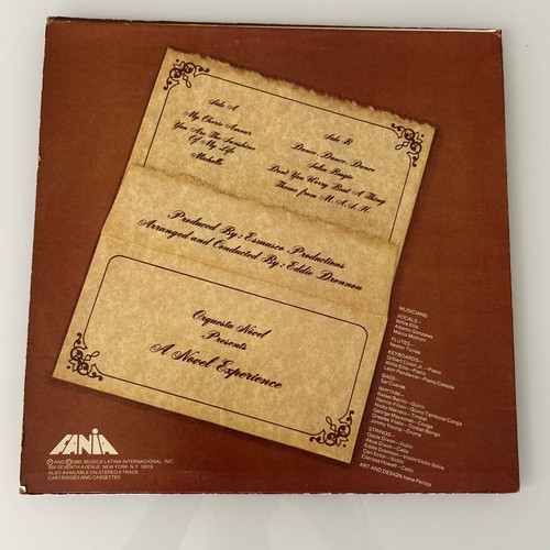 ORQUESTA NOVEL Invites You to a Novel Experience 1980 FANIA 556 LP - Picture 2 of 7