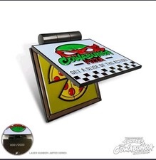 Teenage Mutant Ninja Turtles Pizza Box Enamel Figure Pin Collectable Limited ED.