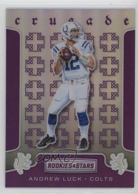 2016 Panini Rookies & Stars Crusade Purple 48/49 Andrew Luck #24 nd3