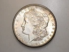 1891-S $1 MORGAN SILVER ONE DOLLAR CH/GEM BU